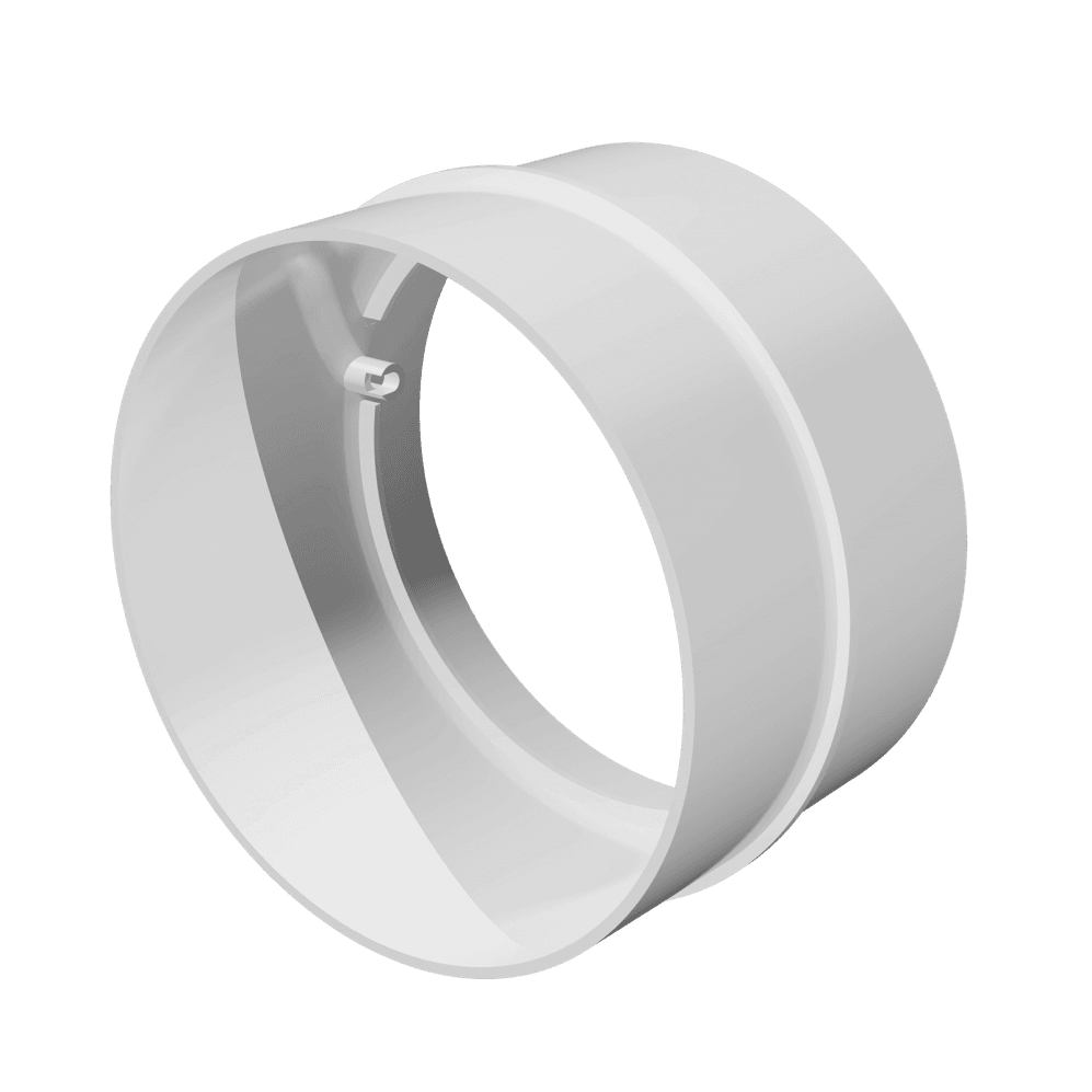 conector tubulatura, o100mm, pvc